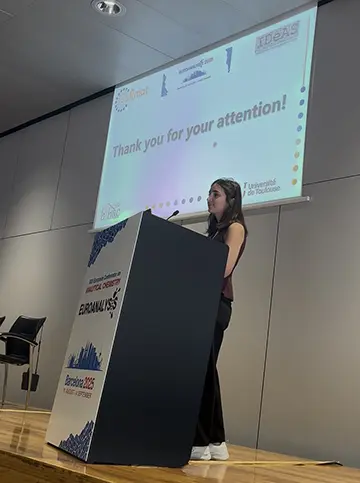 Camille Pujol présente à Euroanalysis 2025