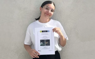 Camille Pujol, doctorante à Softmat, récompensée lors de la Conférence européenne Euroanalysis 2025